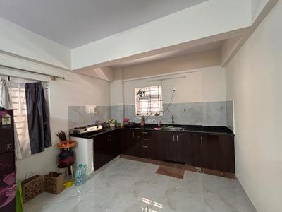 Kitchen Image of 600 Sq.ft 1 BHK Apartment / Flat for rent in Baiyappanahalli Bengaluru for Rs. 20000