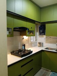 Kitchen Image of 855 Sq.ft 2 BHK Apartment / Flat for sale in Conscient Habitat Residences, Sector 78 Faridabad for Rs. 6525000