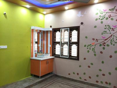 Bedroom Image of 1400 Sq.ft 2.5 BHK Independent House for rent in Dooravani Nagar Bengaluru for Rs. 35000