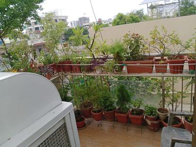 Balcony Image of 1000 Sq.ft 2 BHK Apartment / Flat for rent in Gold Govind Wing In Golden Park I, Omkar Nagar Nagpur for Rs. 18000