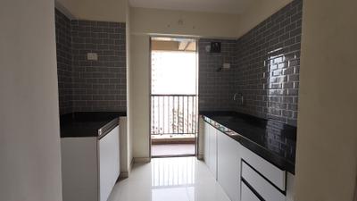 Kitchen Image of 750 Sq.ft 2 BHK Apartment / Flat for sale in Raunak City, Kalyan West Kalyan for Rs. 5800000