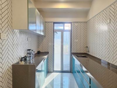 Kitchen Image of 620 Sq.ft 1 BHK Apartment / Flat for rent in Kini Pinnacle, Naigaon East Naigaon for Rs. 11000