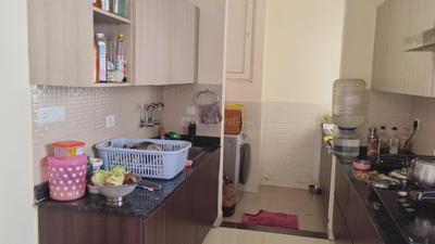 Kitchen Image of 1600 Sq.ft 3 BHK Apartment / Flat for rent in Vaishnavi Gardenia, T Dasarahalli Bengaluru for Rs. 47000