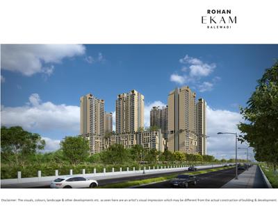 Image of 1455 Sq.ft 3 BHK Apartment / Flat for sale in Rohan Ekam Phase 2, Balewadi, Pune for Rs. 15800000