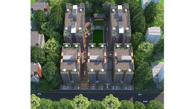 Image of 837 Sq.ft 2 BHK Apartment / Flat for sale in Sargasan, Gandhinagar for Rs. 6500000
