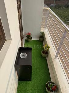 Balcony Image of 975 Sq.ft 1 BHK Apartment / Flat for rent in Tajganj Agra for Rs. 18000
