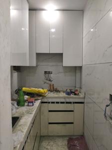 Kitchen Image of 675 Sq.ft 2 BHK Builder Floor for sale in Hari Nagar New Delhi for Rs. 7500000