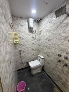 Bathroom Image of 250 Sq.ft 1 RK Independent House for rent in Moti Nagar New Delhi for Rs. 13000