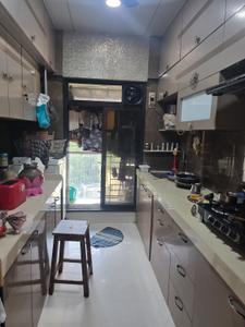 Kitchen Image of 1000 Sq.ft 3 BHK Apartment / Flat for rent in Relcon Rajatdhaulagiri, Vile Parle East Mumbai for Rs. 125000