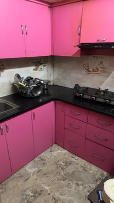 Kitchen Image of 500 Sq.ft 1 BHK Independent House for rent in New Rani Bagh Indore for Rs. 12000
