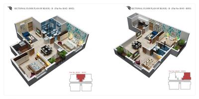 Image of 1115 Sq.ft 2 BHK Apartment / Flat for sale in Chandrasekharpur, Bhubaneswar for Rs. 7800000