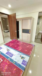 Bedroom Image of 744 Sq.ft 2 BHK Apartment / Flat for rent in Legacy Imperial, Kiwale Pune for Rs. 22000