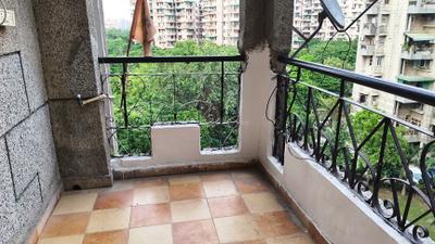 Balcony Image of 1800 Sq.ft 3 BHK Apartment / Flat for rent in Crescent Apartment, Sector 18 Dwarka New Delhi for Rs. 45000