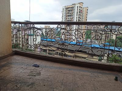 Balcony Image of 666 Sq.ft 1 BHK Apartment / Flat for sale in Tharwani Rosalie, Kalyan West Kalyan for Rs. 4900000