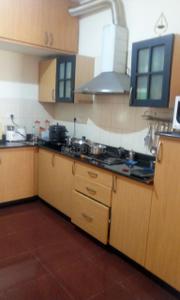 Kitchen Image of 1745 Sq.ft 3 BHK Apartment / Flat for rent in Mantri Tranquil, Subramanyapura Bengaluru for Rs. 40000