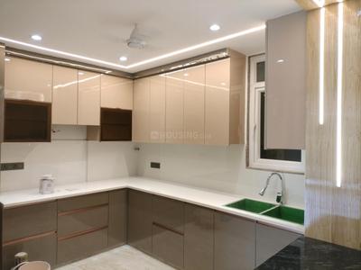 Kitchen Image of 1900 Sq.ft 3 BHK Apartment / Flat for rent in CGHS Mandakini Apartment, Sector 2 Dwarka New Delhi for Rs. 58000