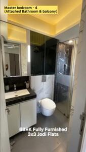 Bathroom Image of 2750 Sq.ft 6 BHK Builder Floor for sale in Kolshet Thane for Rs. 60000000