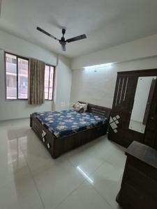 Bedroom Image of 1650 Sq.ft 3 BHK Apartment / Flat for rent in Captown Enhance, Shilaj Ahmedabad for Rs. 35000