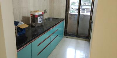 Kitchen Image of 1150 Sq.ft 2 BHK Apartment / Flat for rent in Gokuldham CHS, Kharghar Navi Mumbai for Rs. 33000