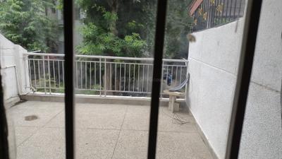 Balcony Image of 1600 Sq.ft 3 BHK Duplex for rent in DDA Sector C Pocket 6, Vasant Kunj New Delhi for Rs. 78000