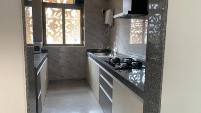 Kitchen Image of 1124 Sq.ft 2 BHK Apartment / Flat for rent in Tharwani Majestic Towers, Kalyan West Kalyan for Rs. 29500