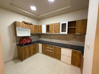 Kitchen Image of 1700 Sq.ft 3 BHK Apartment / Flat for rent in AKASH ENCLAVE, Vrindavan Yojana Lucknow for Rs. 35000