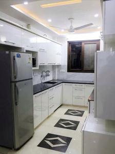 Kitchen Image of 1200 Sq.ft 3 BHK Builder Floor for rent in Rajouri Garden New Delhi for Rs. 50000