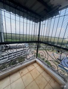 Balcony Image of 1050 Sq.ft 2 BHK Apartment / Flat for rent in Sanpada Navi Mumbai for Rs. 65000