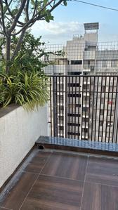 Balcony Image of 1450 Sq.ft 3 BHK Penthouse for sale in Flora Ixora, Bopal Ahmedabad for Rs. 15500000