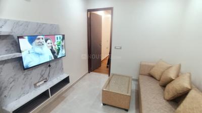 Hall Image of 850 Sq.ft 1 BHK Builder Floor for rent in Sector 14 Gurgaon for Rs. 33000