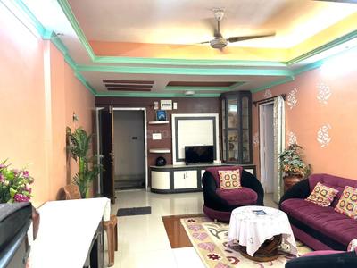Hall Image of 1354 Sq.ft 3 BHK Apartment / Flat for rent in Chinar Park Kolkata for Rs. 26000