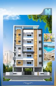 Image of 1500 Sq.ft 3 BHK Apartment / Flat for sale in Prajay Celebrity Villas, Shamirpet, Hyderabad for Rs. 5964000