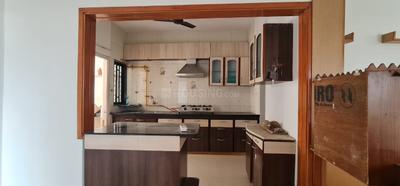 Kitchen Image of 1575 Sq.ft 3 BHK Apartment / Flat for sale in Shree Ami Infrastructure Pearl Apartments, Shyamal Ahmedabad for Rs. 9500000