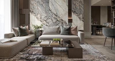 Living Room Image of 387 Sq.ft 1 RK Apartment / Flat for sale in Jumeirah Village Dubai for Rs. 17845845