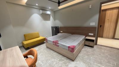Bedroom Image of 380 Sq.ft 1 RK Independent House for rent in Sector 30 Gurgaon for Rs. 26000
