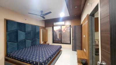 Bedroom Image of 1500 Sq.ft 2 BHK Apartment / Flat for rent in Karelibagh Vadodara for Rs. 15000