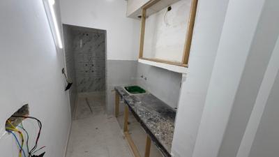 Kitchen Image of 450 Sq.ft 1 BHK Builder Floor for rent in Patparganj New Delhi for Rs. 16000