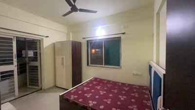 Bedroom Image of 600 Sq.ft 1 BHK Apartment / Flat for rent in Wakad Pune for Rs. 22000