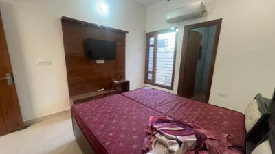 Bedroom Image of 1200 Sq.ft 2 BHK Independent House for rent in Hasain Pur Mohali for Rs. 24000