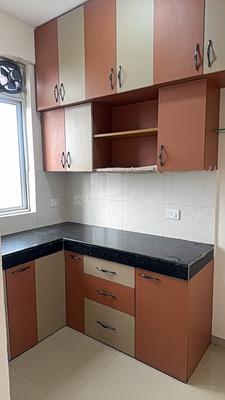 Kitchen Image of 1165 Sq.ft 3 BHK Apartment / Flat for rent in Oro Elements, Jankipuram Lucknow for Rs. 17600