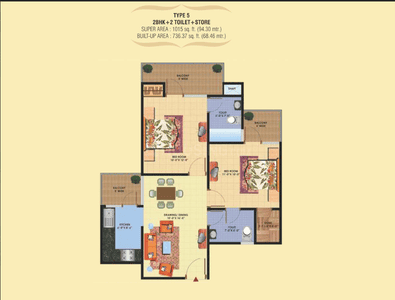 3.5 BHK Independent Builder Floor