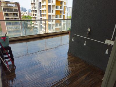 Balcony Image of 1400 Sq.ft 3 BHK Apartment / Flat for sale in Rachana Beverly Hills , Baner Pune for Rs. 20500000