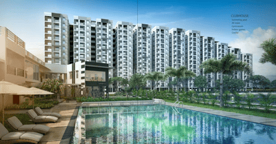 Image of 1279 Sq.ft 2.5 BHK Apartment / Flat for sale in IJM Raintree Park Dwaraka Krishna Phase II Willows Apartments, Koppuravuru, Guntur for Rs. 6200000