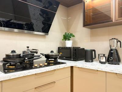Kitchen Image of 4000 Sq.ft 4 BHK Independent House for rent in Aangan Apartments, Zadeshwar Bharuch for Rs. 35000