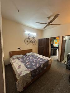 Bedroom Image of 600 Sq.ft 1 BHK Independent House for rent in Ambience Lagoon, DLF Phase 3 Gurgaon for Rs. 25000