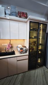 Kitchen Image of 2200 Sq.ft 2 BHK Builder Floor for rent in Sector 122 Noida for Rs. 40000