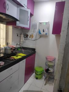 Kitchen Image of 745 Sq.ft 2 BHK Apartment / Flat for rent in Rajarhat Kolkata for Rs. 20000