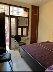 Bedroom Image of 550 Sq.ft 1 BHK Builder Floor for rent in Hari Nagar New Delhi for Rs. 15000