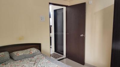 Bedroom Image of 650 Sq.ft 1 BHK Apartment / Flat for rent in Krishna Heights, Ghansoli Navi Mumbai for Rs. 45000
