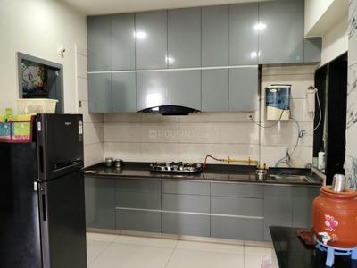 Kitchen Image of 1750 Sq.ft 3 BHK Apartment / Flat for sale in Shree Keshvam Heights, Tragad Ahmedabad for Rs. 9600000